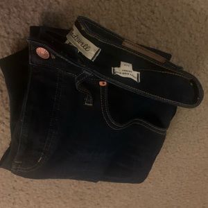 Madewell Petite Curvy High-Rise Skinny Jeans
